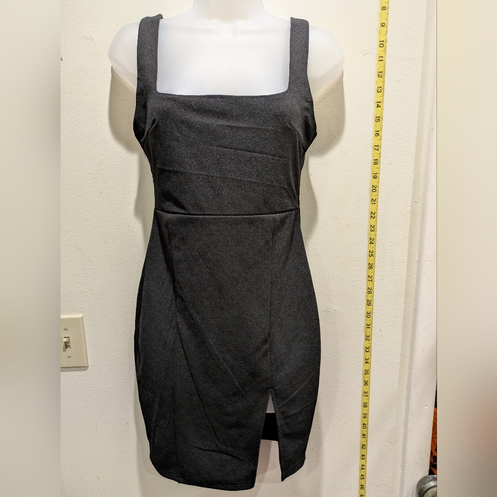 NUDE Charcoal Mini Dress Size Medium